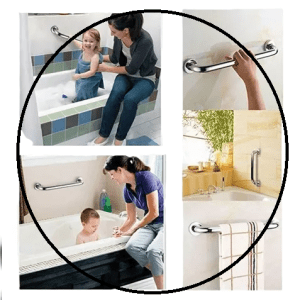 Instalación accesorios en acero inoxidable