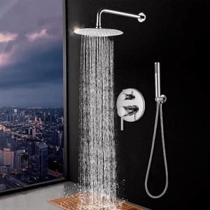 Instalación de duchas, llaves para lavaplatos o llaves para lavamanos.